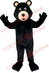 Black Bear Mascot Costume for School Sports Events & Promotions