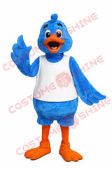 Blue Duck Mascot Costume for Adults Plush Custom Character Suit