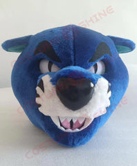 Realistic Blue Panther Mascot Costume for Adults
