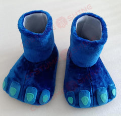 Realistic Blue Panther Mascot Costume for Adults