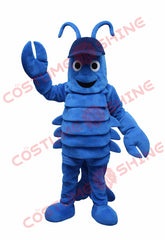 Blue Lobster Mascot Costume for Adults with Cap Custom Event Character
