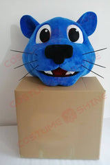 Blue Panther Mascot Costume for Adults – Sports Team & School Spirit Outfit