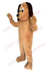Brown Dog Mascot Costume with Floppy Ears – Cartoon Puppy Character Suit