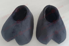 Dark Brown Bison Mascot Costume in White Sports Uniform