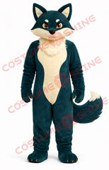 Adult Fox Mascot Costume Plush Full Body Animal Suit