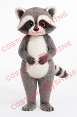 Gray Raccoon Mascot Costume for Adults – Classic Custom Base Suit