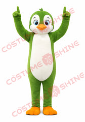 Green Penguin Mascot Costume for Adults – Plush Suit