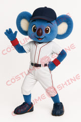 Blue Koala Baseball Mascot Costume for Teams, Schools & Events | Adult