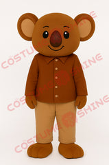 Brown Koala Mascot Costume for Events, Schools & Brand Promotions | Adult