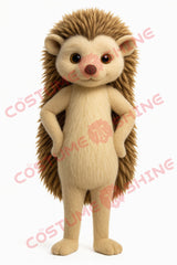 Light Brown Hedgehog Mascot Costume – Adult Plush Character Suit