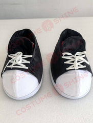 Red Cardinal Bird Mascot Costume with White Jersey and Sneakers