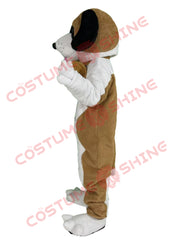 Saint Bernard Dog Mascot Costume | Brown and White Animal Suit for Events
