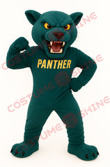 Teal Panther Mascot Costume – School Spirit Outfit