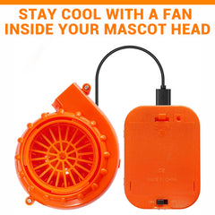 Brown & Golden Hawk Eagle Mascot Costume for Adults Men & Women Animal Cartoon Outfit