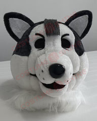 Disfraz de mascota de halcón azul con camisa blanca, tamaño adulto, para hombre y mujer, con ventilador incorporado en la cabeza 