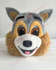 Gray Squirrel Mascot Costume with Fluffy Tail – School, Parade & Promotional Events