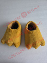 Cute Cheetah Mascot Costume for Adults – Furry Yellow Suit with Black Spots