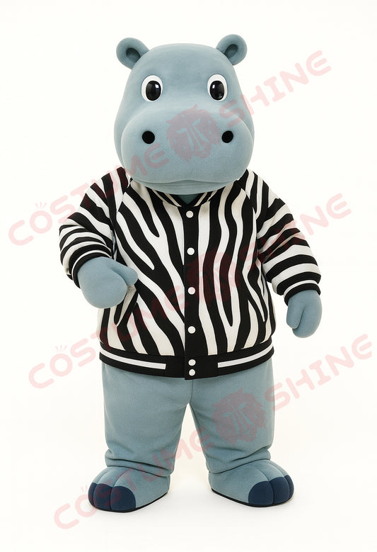 Disfraz de mascota de halcón azul con camisa blanca, tamaño adulto, para hombre y mujer, con ventilador incorporado en la cabeza 