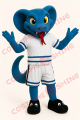 Disfraz de mascota de halcón azul con camisa blanca, tamaño adulto, para hombre y mujer, con ventilador incorporado en la cabeza 