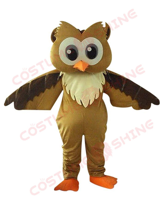 Blue Hawk Falcon i hvid skjorte maskot kostume voksen størrelse til mænd og kvinder med indbygget blæser inde i hovedet 