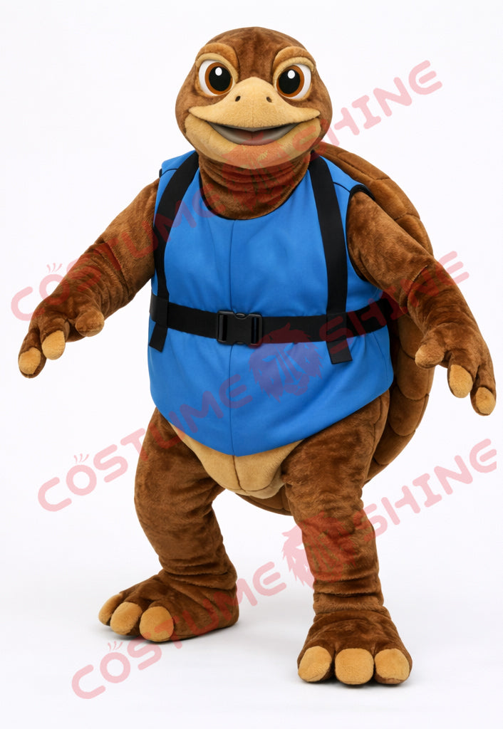 Disfraz de mascota de halcón azul con camisa blanca, tamaño adulto, para hombre y mujer, con ventilador incorporado en la cabeza 