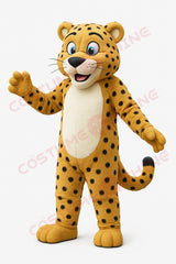 Skole Sport Tiger Mascot Kostume Voksen størrelse til mænd og kvinder med indbygget blæser inde i hovedet