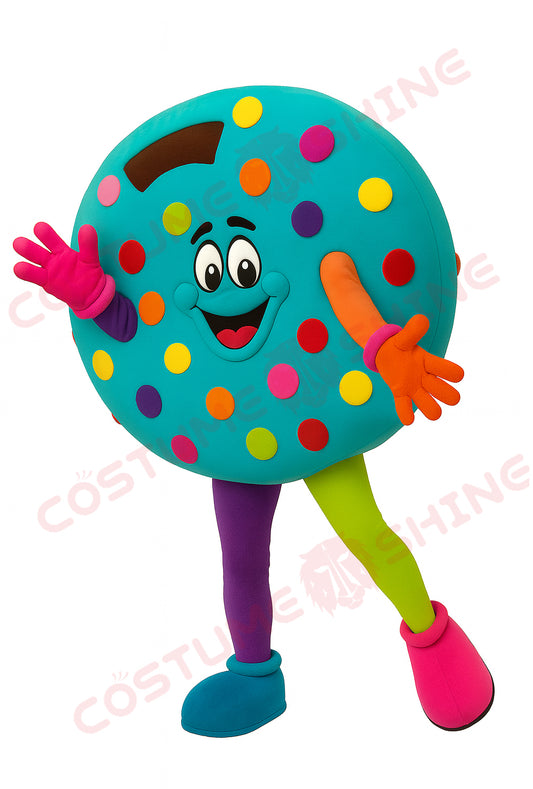 Donut Mascot Costume for Parties & Brand Promotion