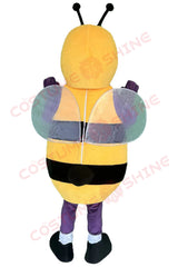Disfraz de mascota de halcón azul con camisa blanca, tamaño adulto, para hombre y mujer, con ventilador incorporado en la cabeza 