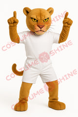 Disfraz de mascota de halcón azul con camisa blanca, tamaño adulto, para hombre y mujer, con ventilador incorporado en la cabeza 