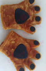 Cougar Mascot Costume for Adults – Mountain Lion Panther Plush Suit with Head & Tail