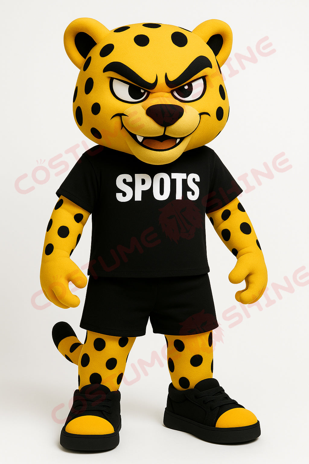 Disfraz de mascota tigre deportivo escolar, tamaño adulto, para hombre y mujer, con ventilador incorporado en la cabeza