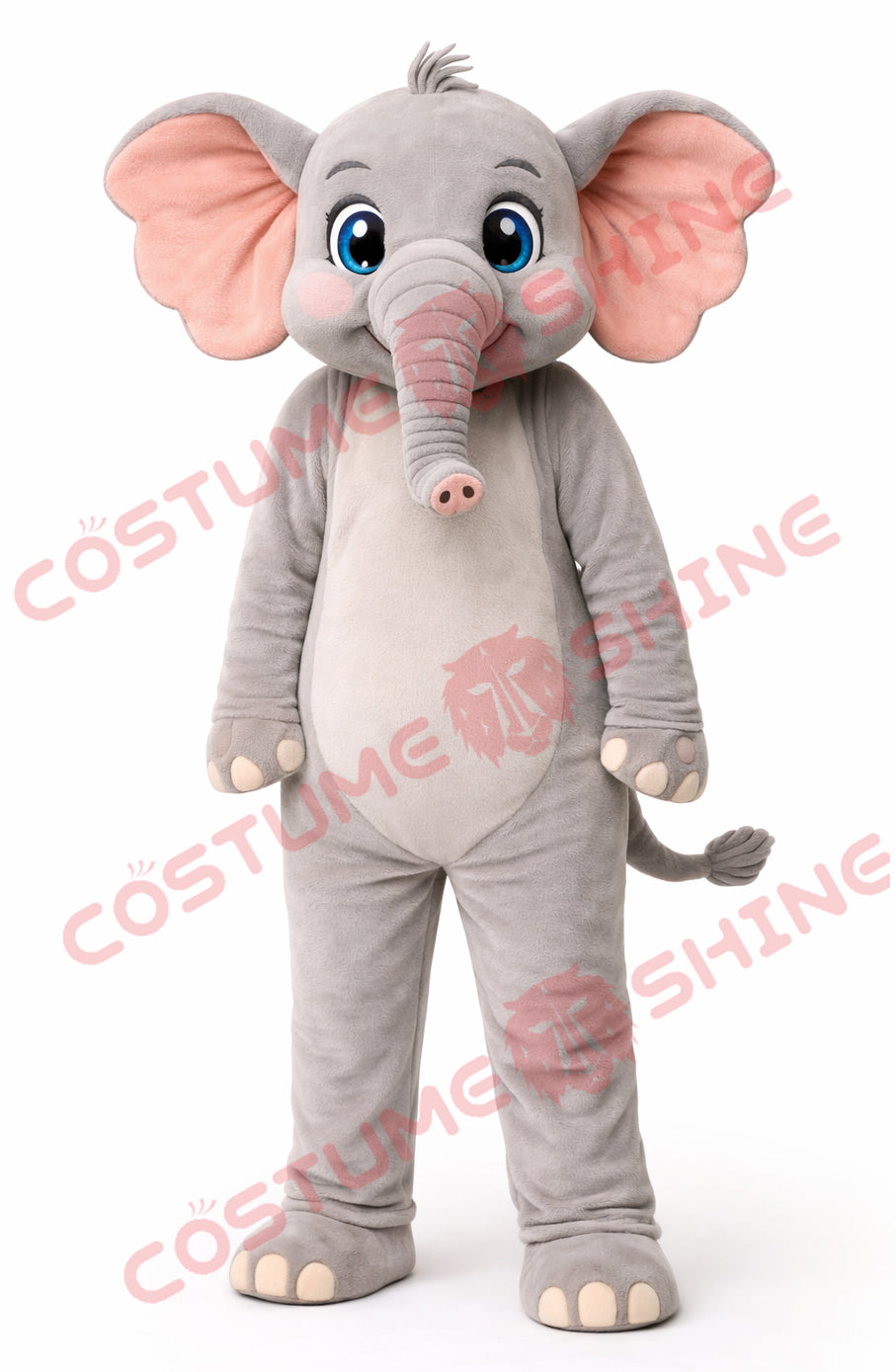 Disfraz de mascota de halcón azul con camisa blanca, tamaño adulto, para hombre y mujer, con ventilador incorporado en la cabeza 