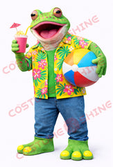 Ram Ryerson maskot kostume voksen størrelse til mænd og kvinder med indbygget blæser inde i hovedet