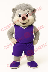 Disfraz de mascota de halcón azul con camisa blanca, tamaño adulto, para hombre y mujer, con ventilador incorporado en la cabeza 