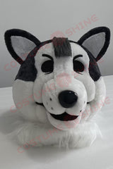 Disfraz de mascota de halcón azul con camisa blanca, tamaño adulto, para hombre y mujer, con ventilador incorporado en la cabeza 