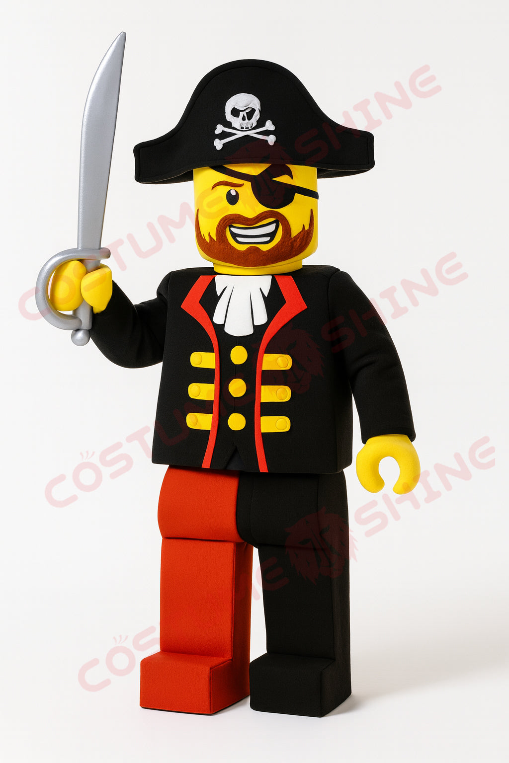 Blue Hawk Falcon i hvid skjorte maskot kostume voksen størrelse til mænd og kvinder med indbygget blæser inde i hovedet 