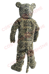 Leopard Mascot Costume for Adults – Realistic Cheetah Animal Suit for Sports, Schools & Events