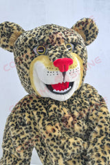 Leopard Mascot Costume for Adults – Realistic Cheetah Animal Suit for Sports, Schools & Events