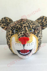 Leopard Mascot Costume for Adults – Realistic Cheetah Animal Suit for Sports, Schools & Events