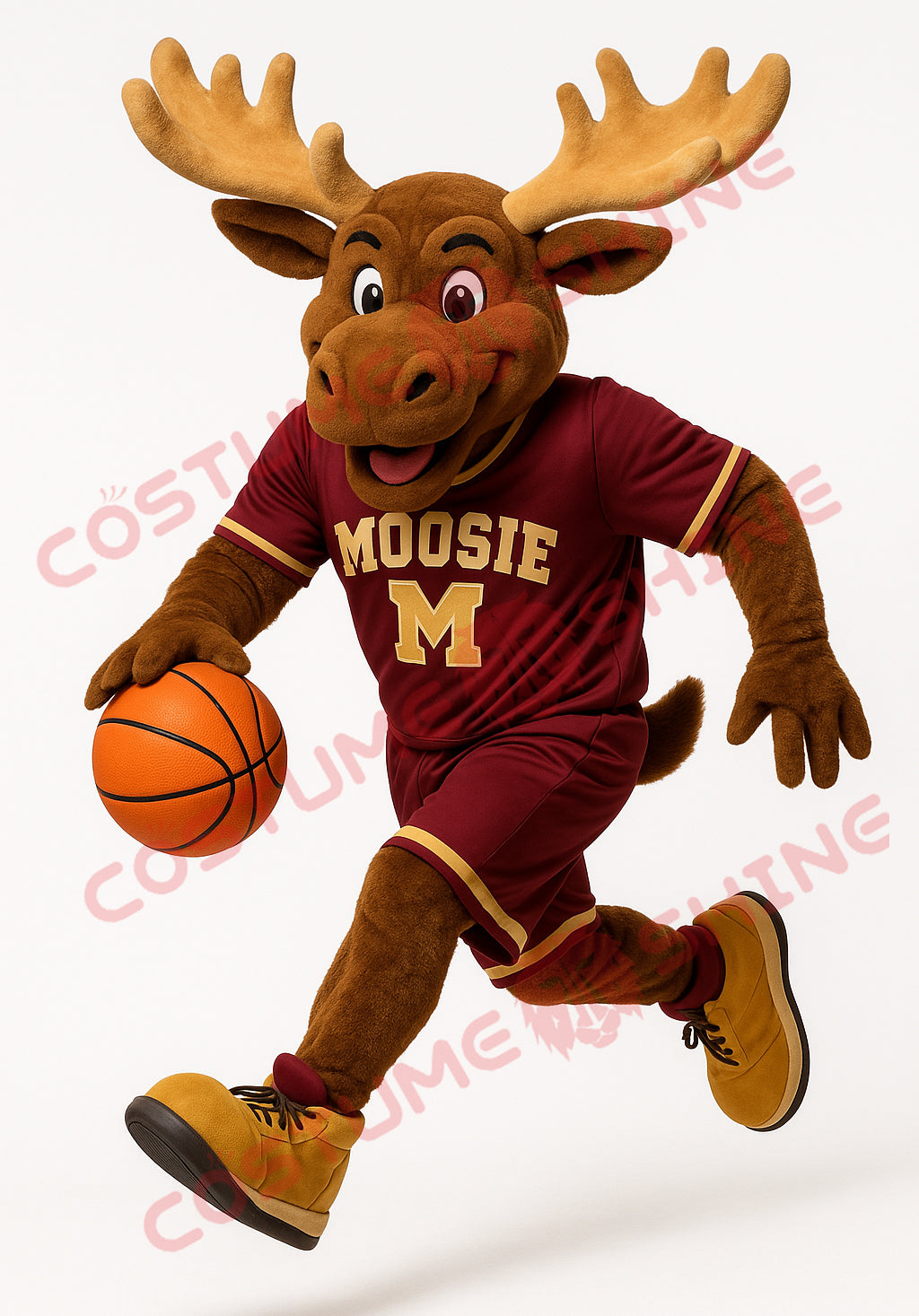 Blue Hawk Falcon i hvid skjorte maskot kostume voksen størrelse til mænd og kvinder med indbygget blæser inde i hovedet 