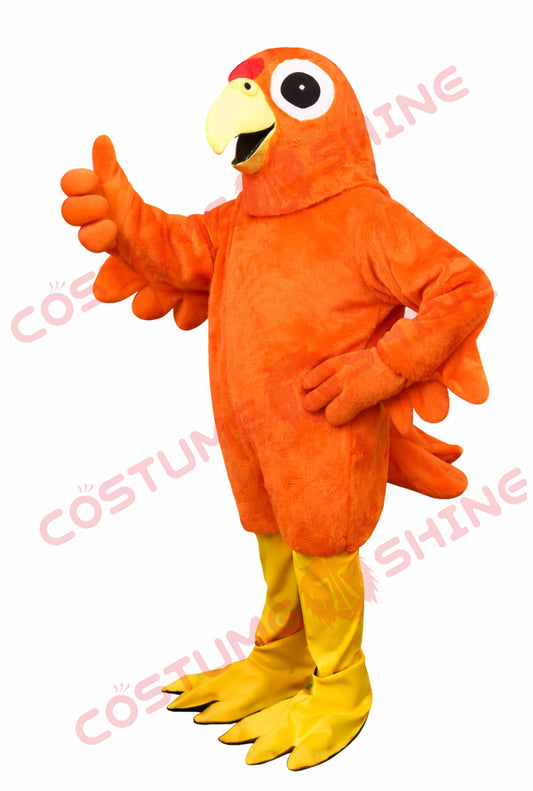 Blue Hawk Falcon i hvid skjorte maskot kostume voksen størrelse til mænd og kvinder med indbygget blæser inde i hovedet 