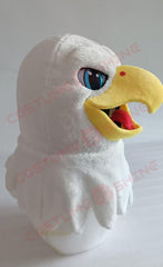 Power fierce Eagle Mascot Costume for Adults – Fierce Bird Plush Suit with Head & Claws