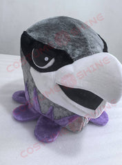 Purple Eagle Mascot Costume for Adults – School Spirit & Sports Event Outfit