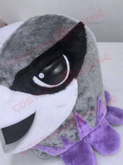 Purple Eagle Mascot Costume for Adults – School Spirit & Sports Event Outfit