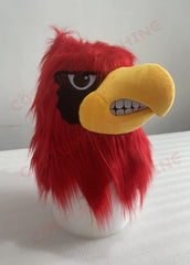 Red Hawk Mascot Costume for Adults – Fierce Eagle Bird Plush Suit for Sports & Events