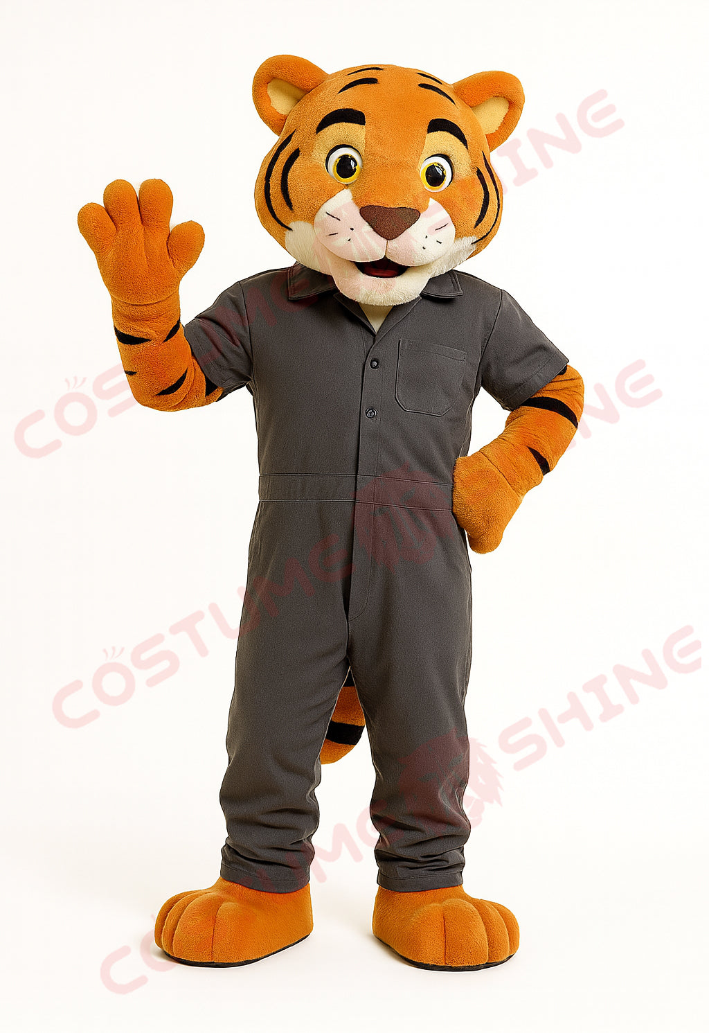 Disfraz de mascota de halcón azul con camisa blanca, tamaño adulto, para hombre y mujer, con ventilador incorporado en la cabeza 