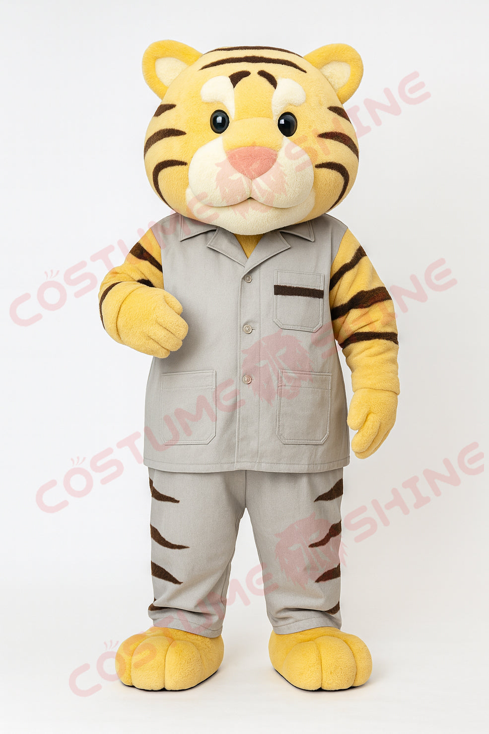 Disfraz de mascota de halcón azul con camisa blanca, tamaño adulto, para hombre y mujer, con ventilador incorporado en la cabeza 