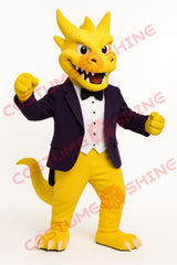 Blue Hawk Falcon i hvid skjorte maskot kostume voksen størrelse til mænd og kvinder med indbygget blæser inde i hovedet 